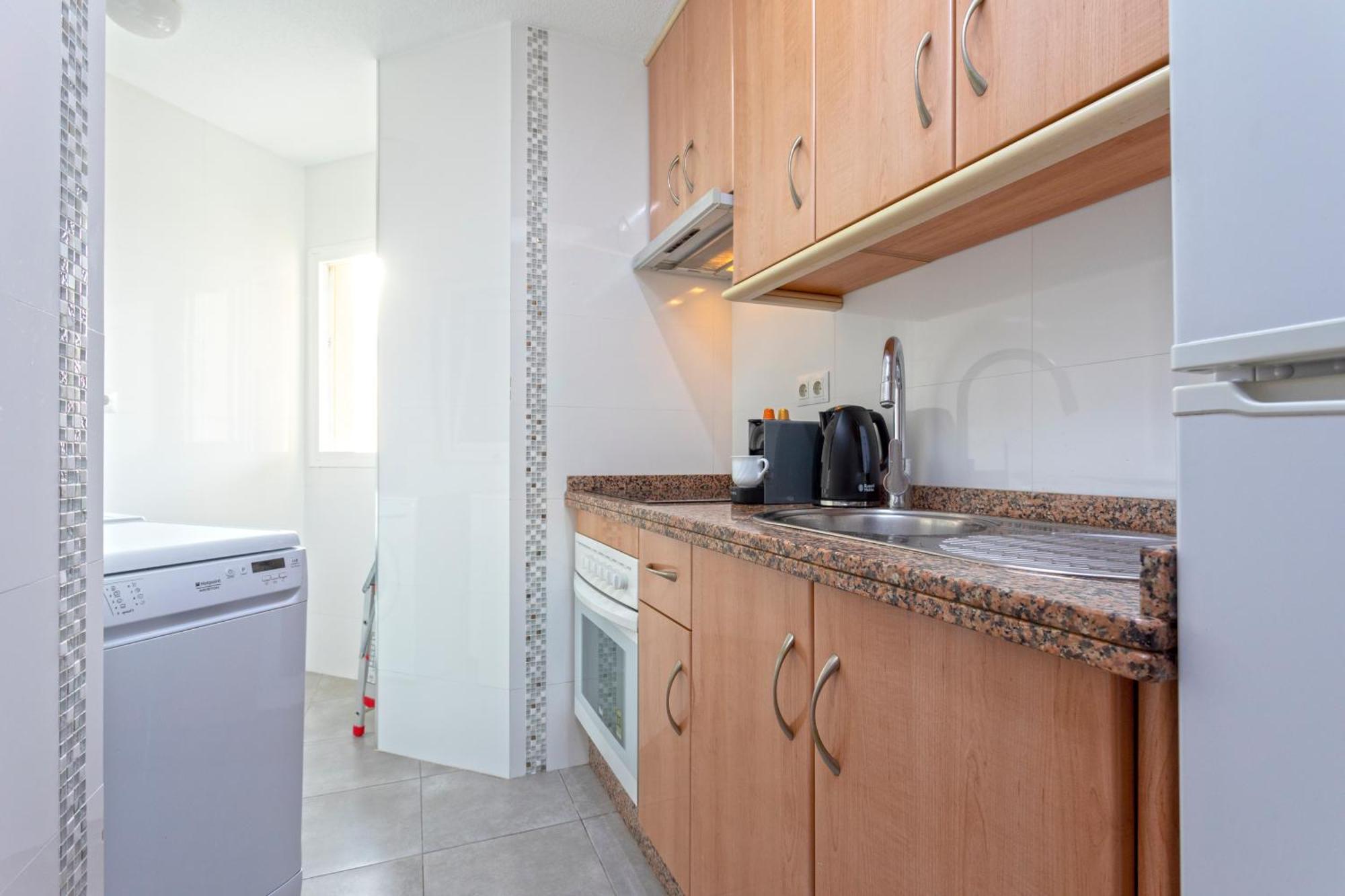 1003 - Seafront Apartment On El Paseo - Air Conditionning - Wi-Fi - Smart Tv 阿尔姆尼卡 外观 照片
